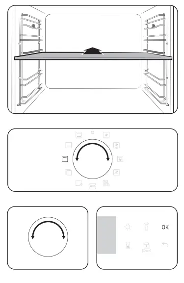 SAMSUNG NV7B44205AS Built In Electric Single Oven - Dual cook mode5