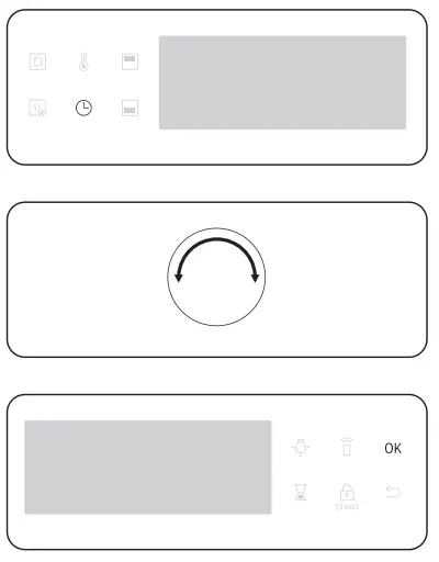 SAMSUNG NV7B44205AS Built In Electric Single Oven - End time2