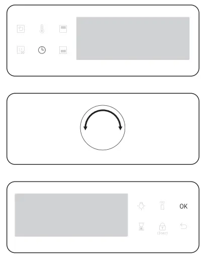 SAMSUNG NV7B44205AS Built In Electric Single Oven - End time3