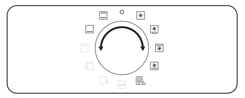 SAMSUNG NV7B44205AS Built In Electric Single Oven - Temperature
