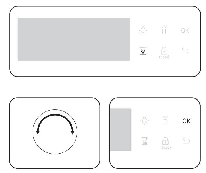 SAMSUNG NV7B44205AS Built In Electric Single Oven - Timer