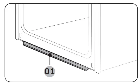 SAMSUNG NV7B44205AS Built In Electric Single Oven - Water collector