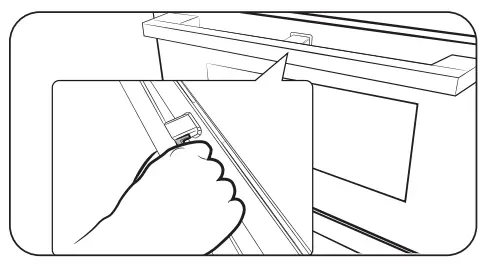 SAMSUNG NV7B44205AS Built In Electric Single Oven - door