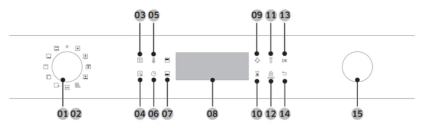 SAMSUNG NV7B44205AS Built In Electric Single Oven - door10