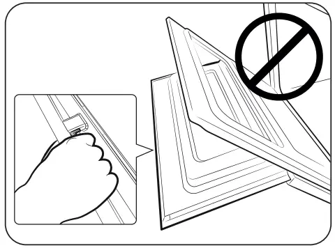 SAMSUNG NV7B44205AS Built In Electric Single Oven - door5