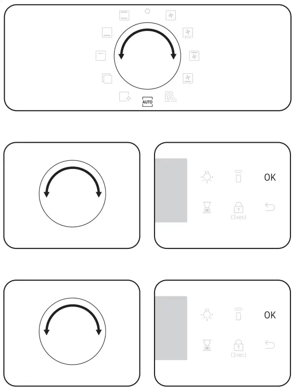 SAMSUNG NV7B44205AS Built In Electric Single Oven - start cooking1