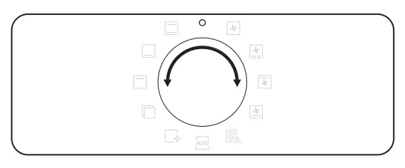 SAMSUNG NV7B44205AS Built In Electric Single Oven - stop cooking
