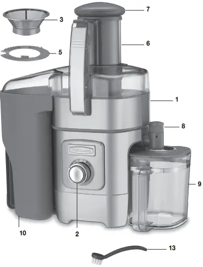 Cuisinart CJE-1000 Juice Extractor-fig1