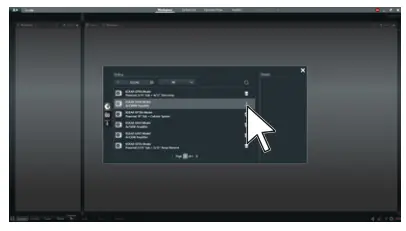 KGEAR GA41(L) Four Channel Switching Mode Power Amplifiers - Control 1
