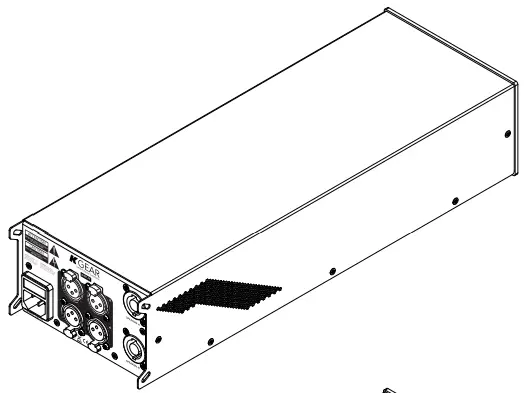 KGEAR GA41(L) Four Channel Switching Mode Power Amplifiers - Fig 1