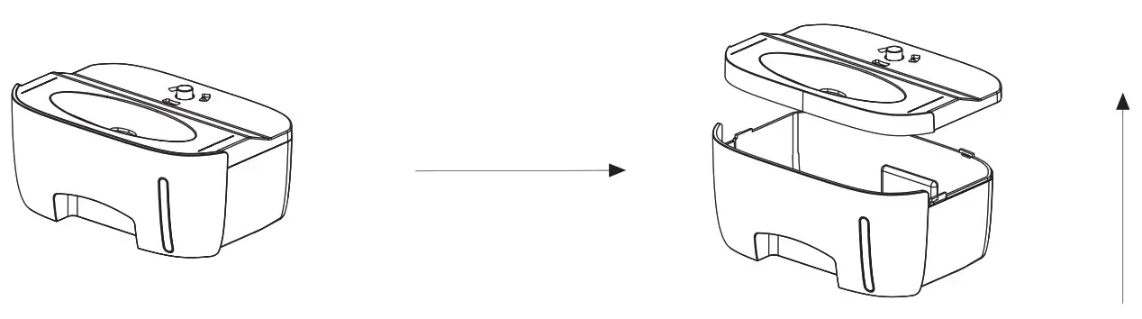 ProBreeze PB 13 1500ml 2200ft3 Dehumidifier - FIG 1