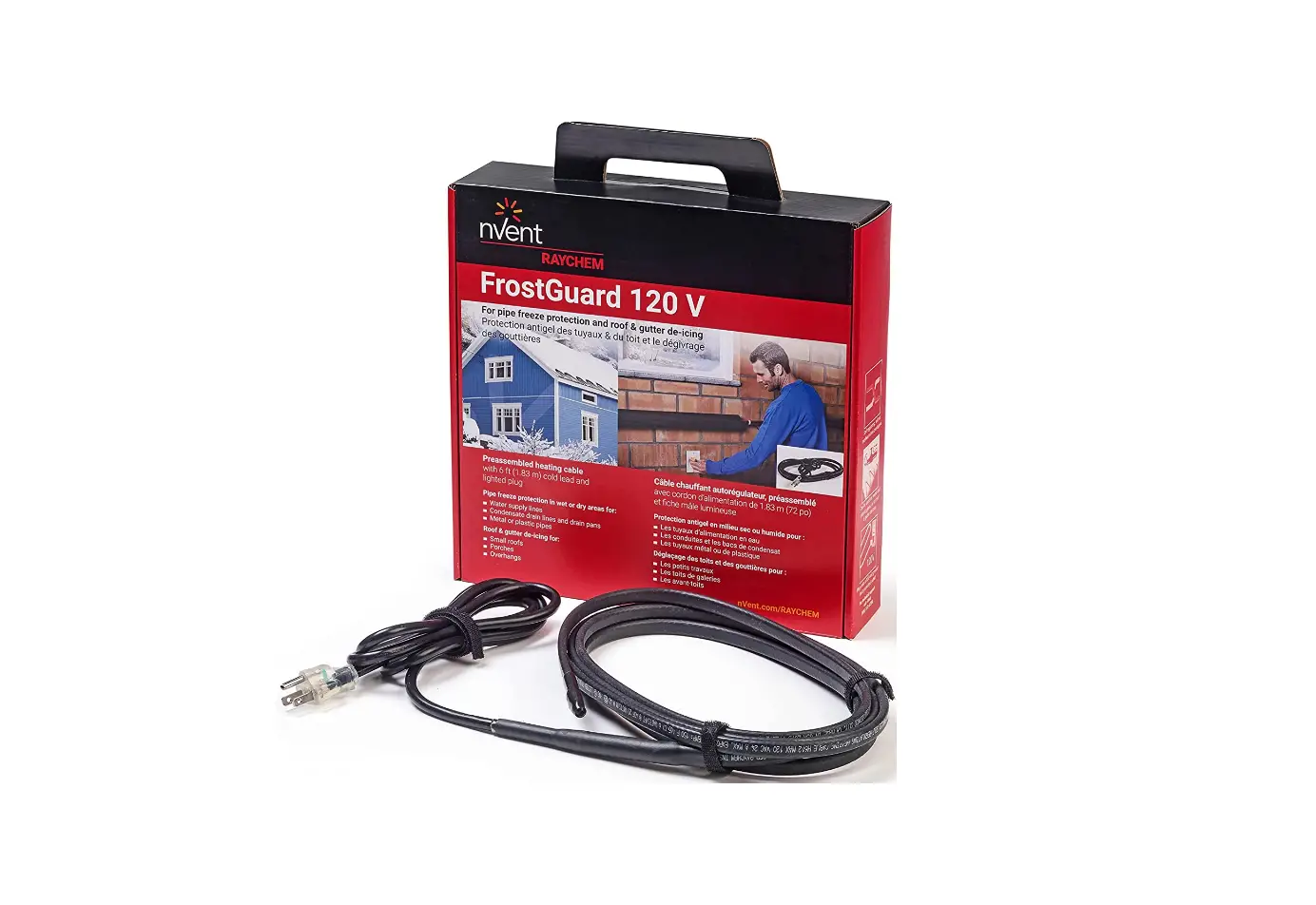 Nvent Raychem In-pipe Mini - 120 V In-pipe Freeze Protection Heating Cable Instruction Manual