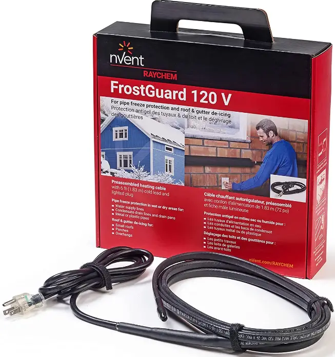 nVent RAYCHEM In-Pipe Mini - 120 V In-Pipe Freeze Protection Heating Cable