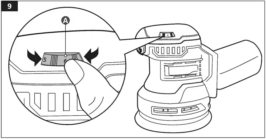 DENALI 18V Cordless Sander - fig 10