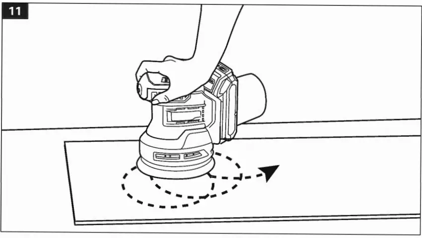 DENALI 18V Cordless Sander - fig 12