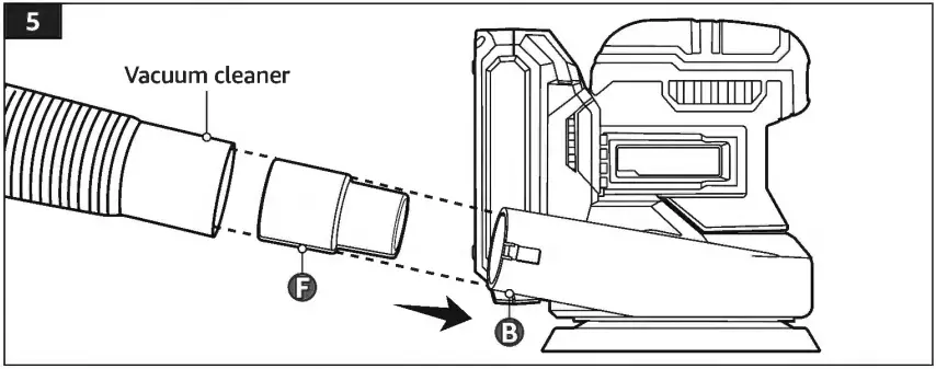 DENALI 18V Cordless Sander - fig 6