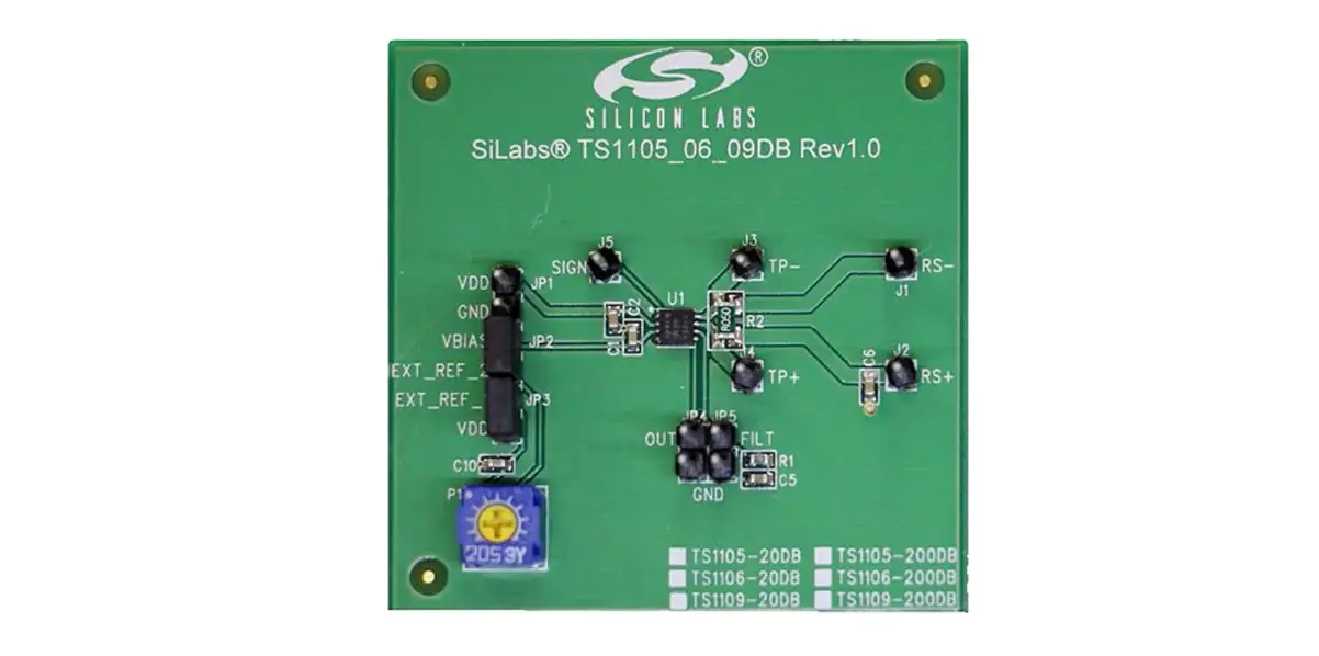 Silicon Labs Ts1105 Current Sense Amplifier User Guide Silicon Labs Ts1105 Current Sense Amplifier User Guide