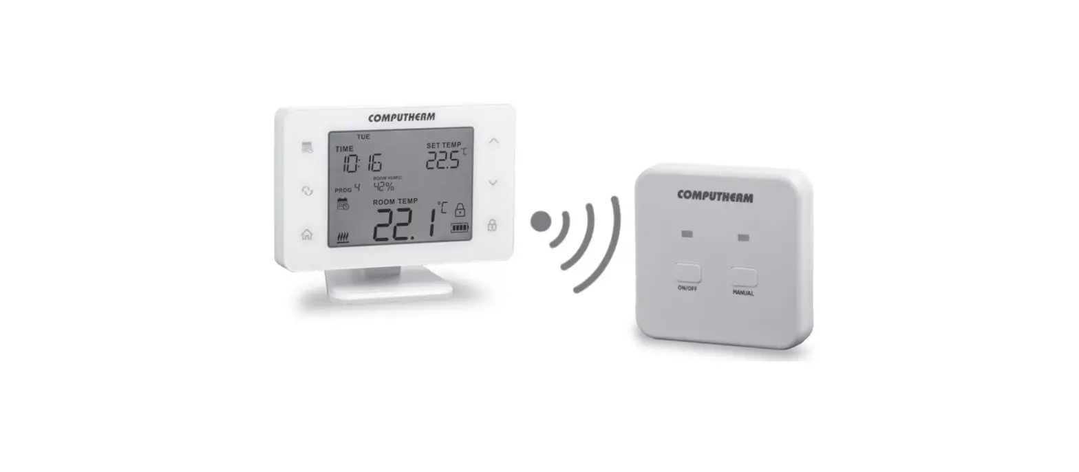 Computherm Q20rf Programmable Wireless Digital Room Thermostat User Manual Computherm Q20rf Programmable Wireless Digital Room Thermostat User Manual