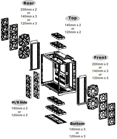 thermaltake CTE C750 TG ARGB Full Tower Chassis-fig17