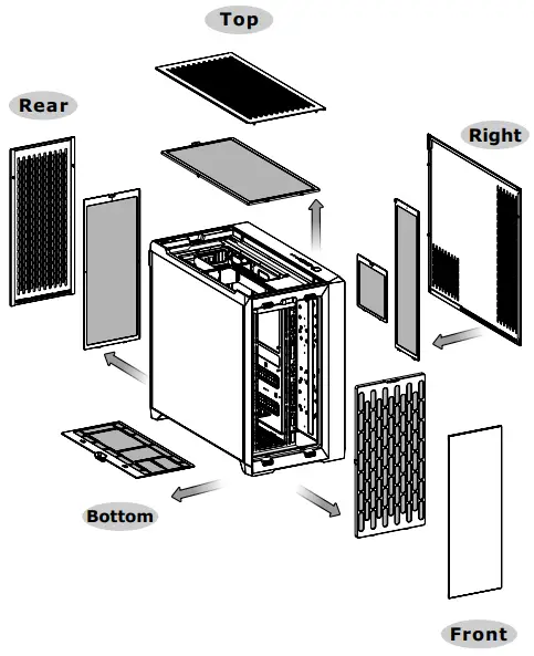 thermaltake CTE C750 TG ARGB Full Tower Chassis-fig19
