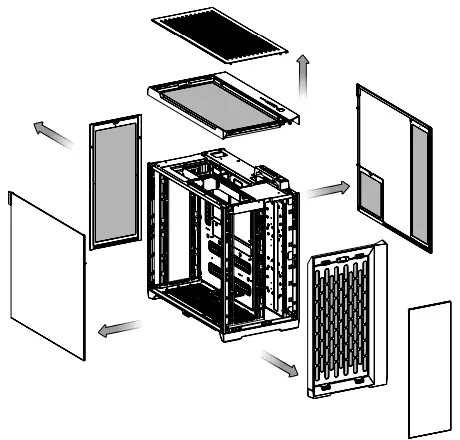 thermaltake CTE C750 TG ARGB Full Tower Chassis-fig7