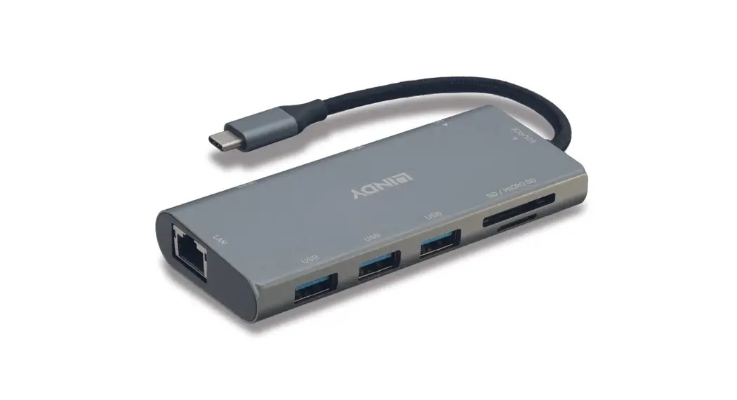 Lindy Dst-mini Plus Usb-c Laptop Mini Docking Station User Manual