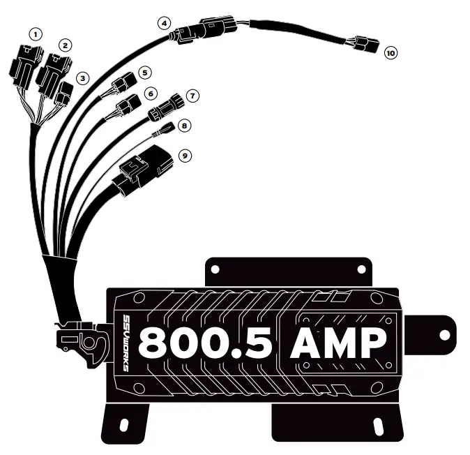 SSV WORKS RZ34 Q3K3 RZR 3 and RZR 4 Kicker 3 Speaker Audio Kit-fig42