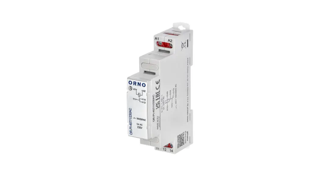 Orno Or-pi-457-1-uni Installation-relay Instruction Manual