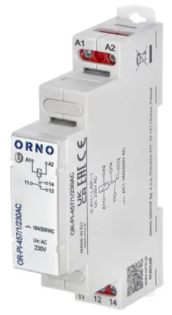 ORNO OR-PI-457-1-UNI Installation-Relay