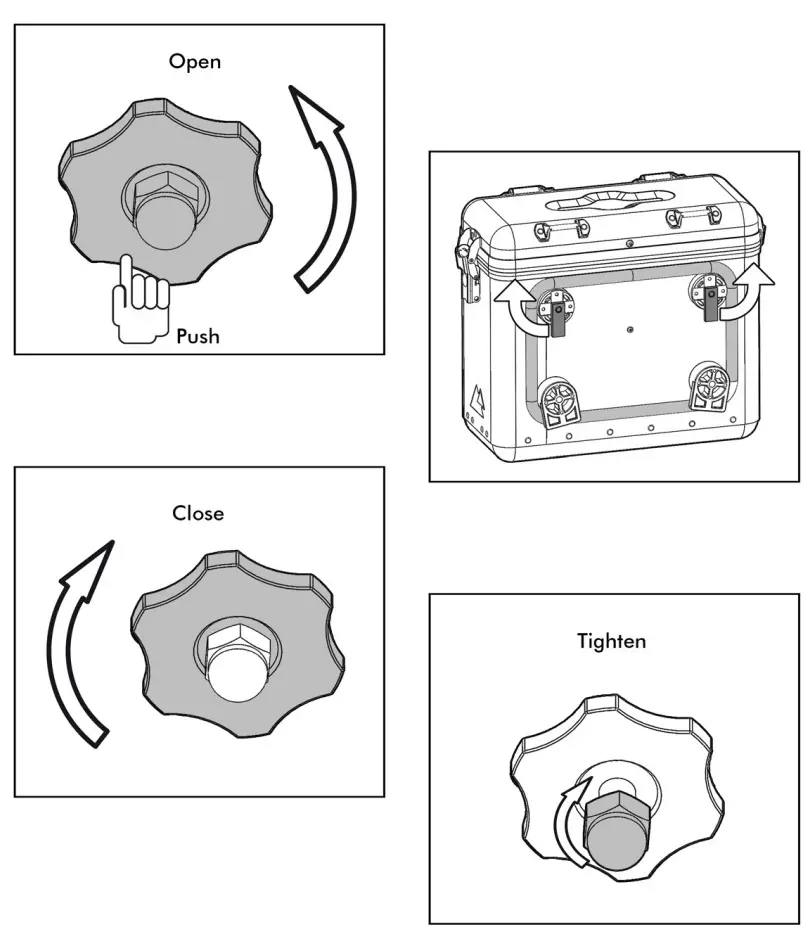TOURATECH 01 420 5780 0 Mundo Bag System - Mounting3