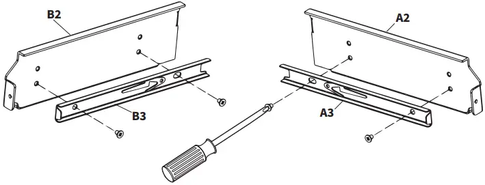 V I V O DESK-DR33-B Extra Long Under Desk Drawer C2