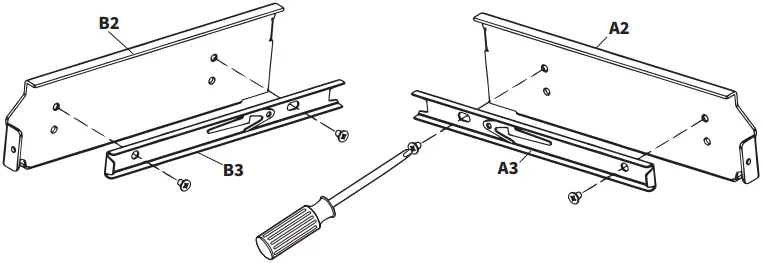 V I V O DESK-DR33-B Extra Long Under Desk Drawer C3a