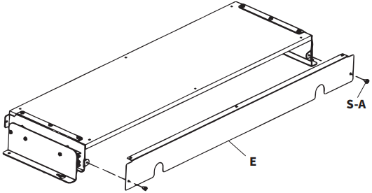 V I V O DESK-DR33-B Extra Long Under Desk Drawer C5a
