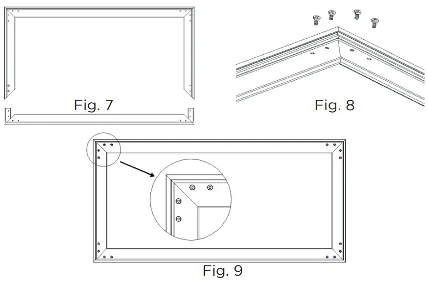 celexon 32422 061 HomeCinema Frame - ASSEMBLY 2