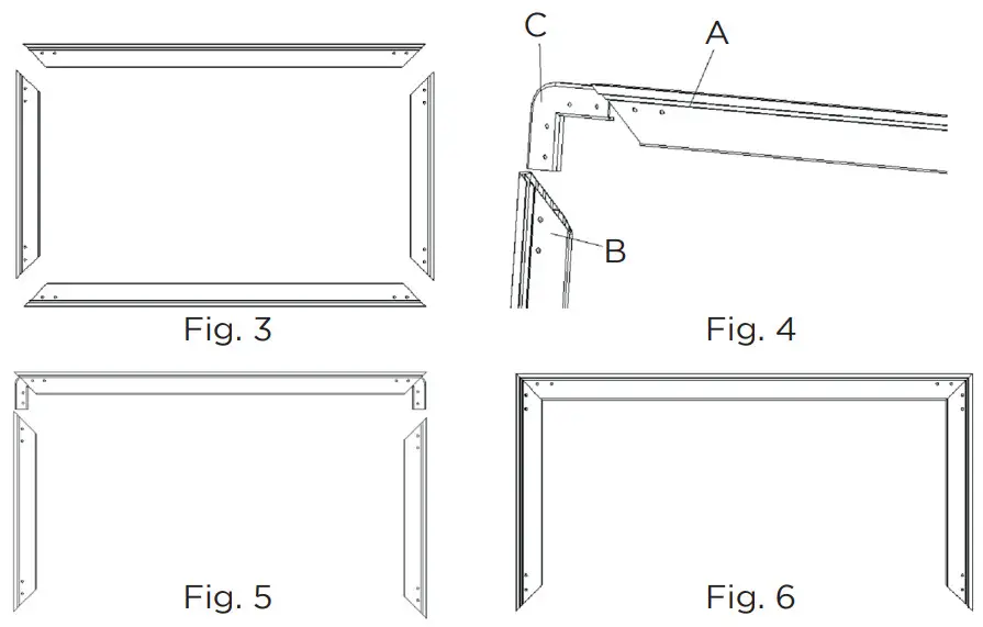 celexon 32422 061 HomeCinema Frame - ASSEMBLY