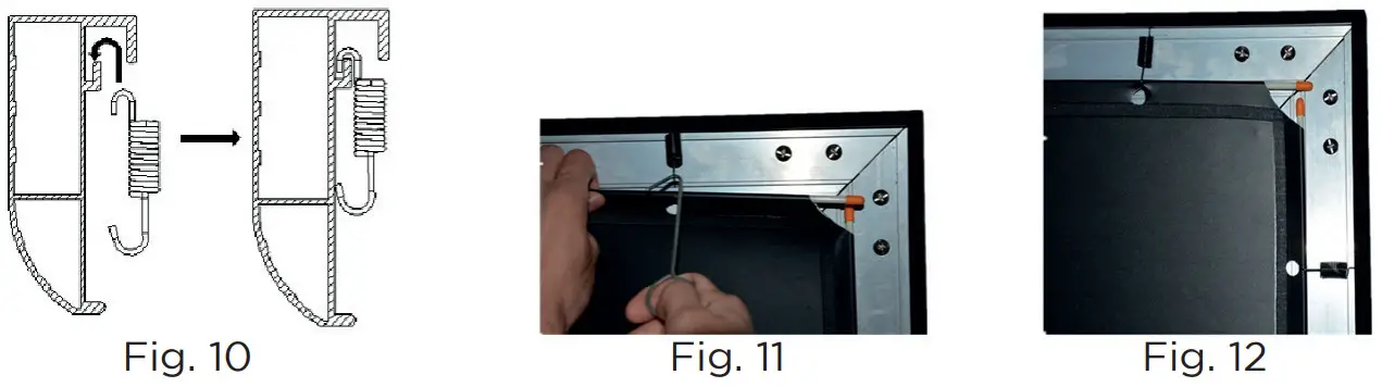 celexon 32422 061 HomeCinema Frame - FABRIC 2