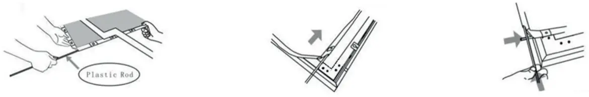 celexon 32422 061 HomeCinema Frame - FABRIC