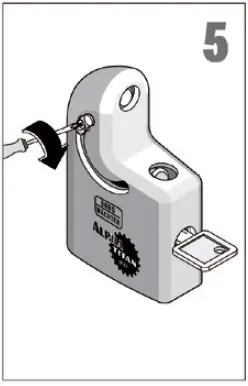BURG WACHTER 900 Alpha Titan High Security Padlock 11