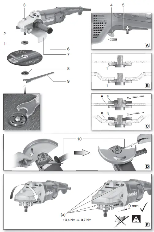 metabo-WP-2000-230-Angle-Grinder-fig 1
