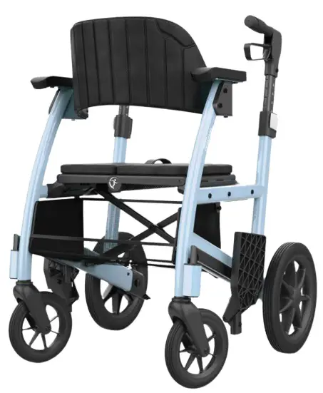 TRIUMPH 600-210006 Prestige Rollator Walker and Transport Chair