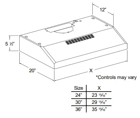 Product Dimensions