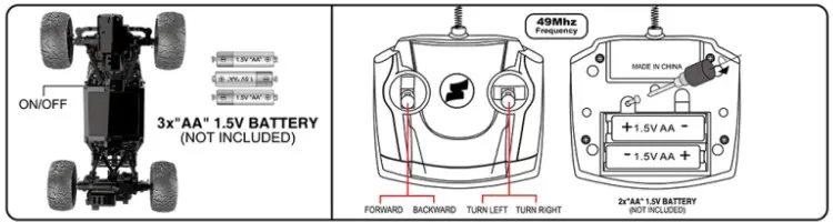 MISCO TOYS MT1017 Remote Control Rock Climber Car - overview 1