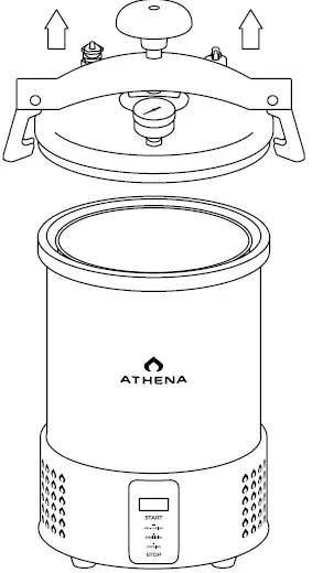 ATHENA Autoclave Portable Pressure Steam 03