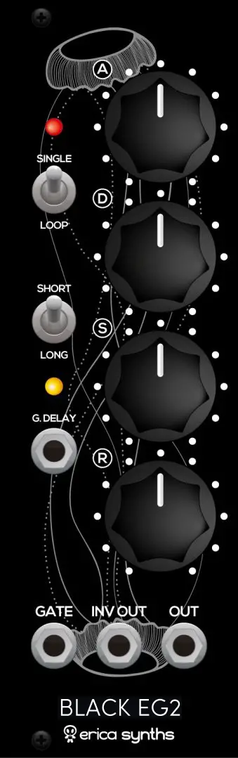 erica synths EG2 Black Envelope Generator