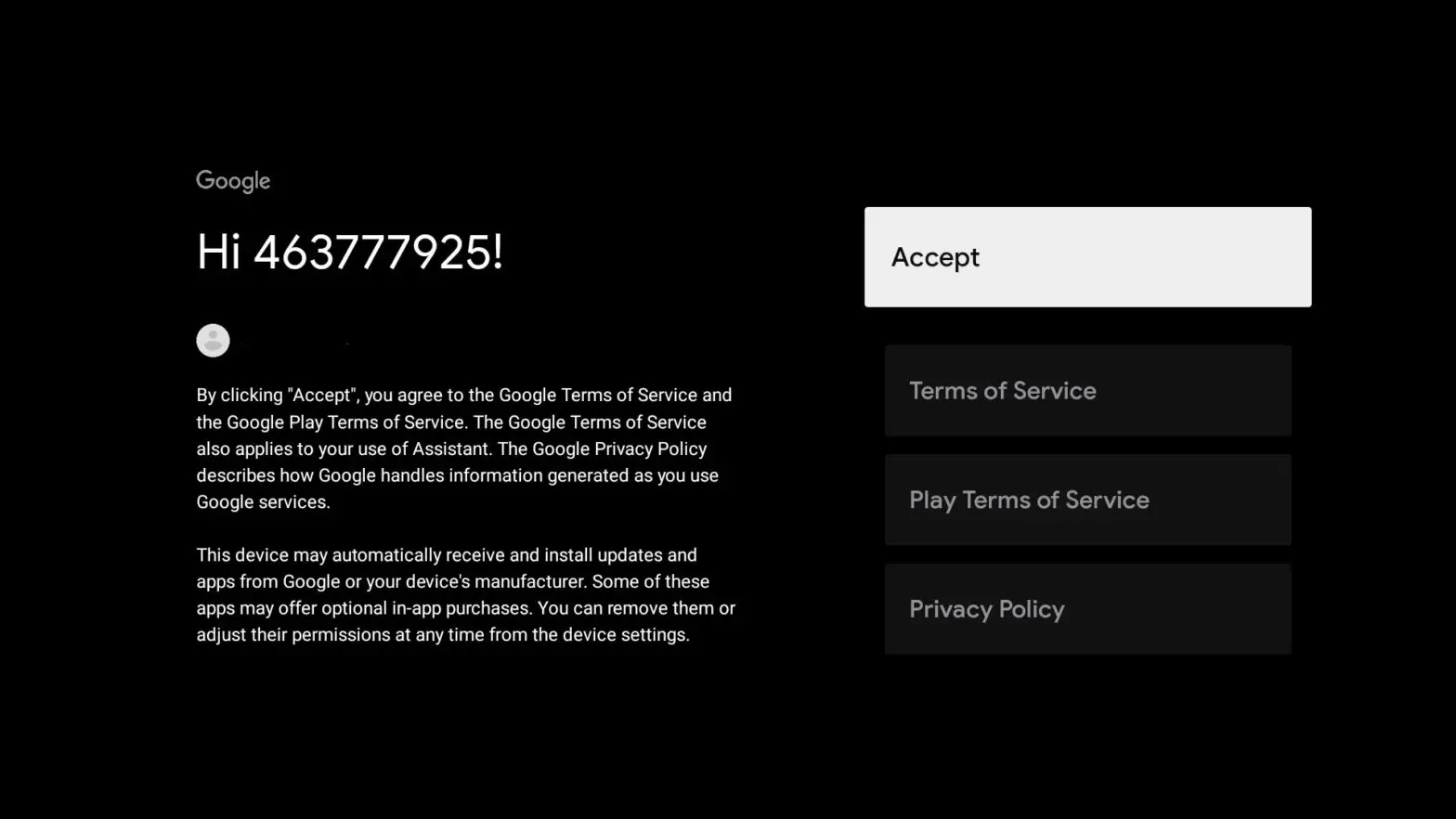 EKO K550USG 55 4K Ultra HD Google TV - ACCEPTANCE 1