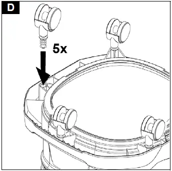 KARCHER WD 5 P Wet and Dry Vacuum 04