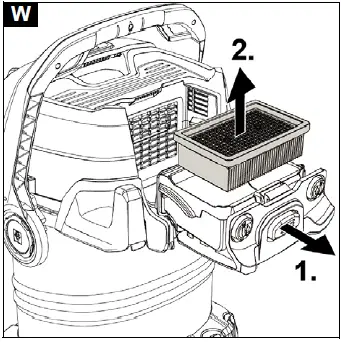 KARCHER WD 5 P Wet and Dry Vacuum 24