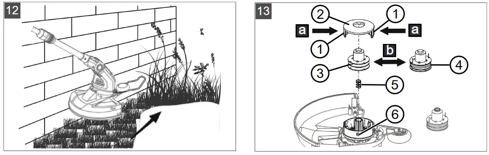 AL-KO GT 1825 Batteri Trimmer - figure 3