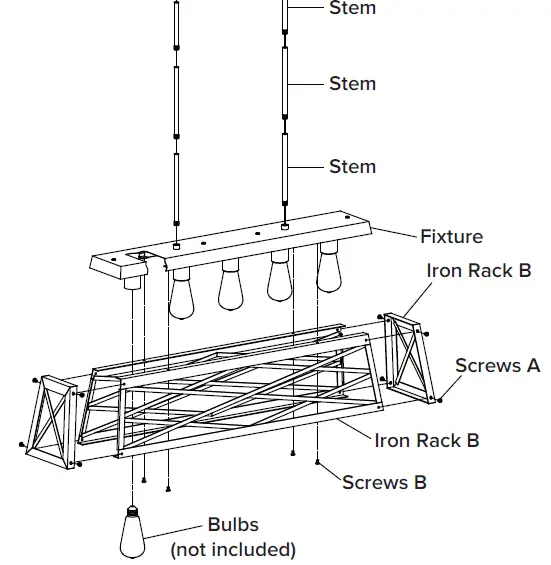 Hukoro-NF52305-92j-5-Light-Anchor-Grey-Oak-finish-Kitchen-Island-Linear-Pendant-Chandelier-04