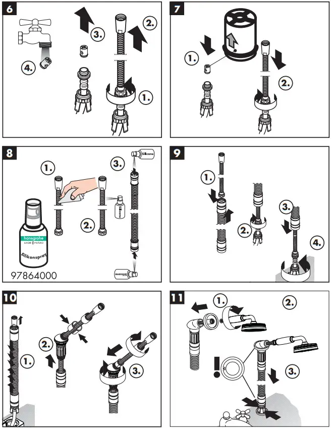 hansgrohe 17444090 Axor Carlton Bath Faucet - Figer 11